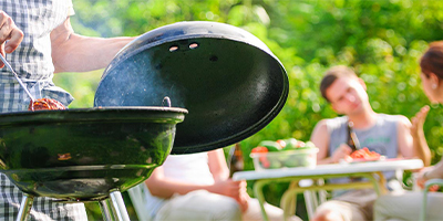 Close Up of Barbecue